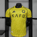 CAMISA VERSÃO JOGADOR DO AL NASSR 25/26 AMARELO