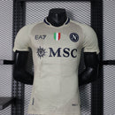 CAMISA VERSÃO PLAYER DO NAPOLI 24/25 BEGE