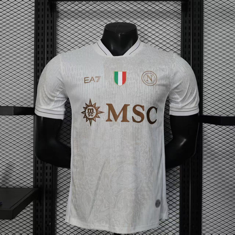 CAMISA VERSÃO JOGADOR DO NAPOLE 25/26 BRANCO