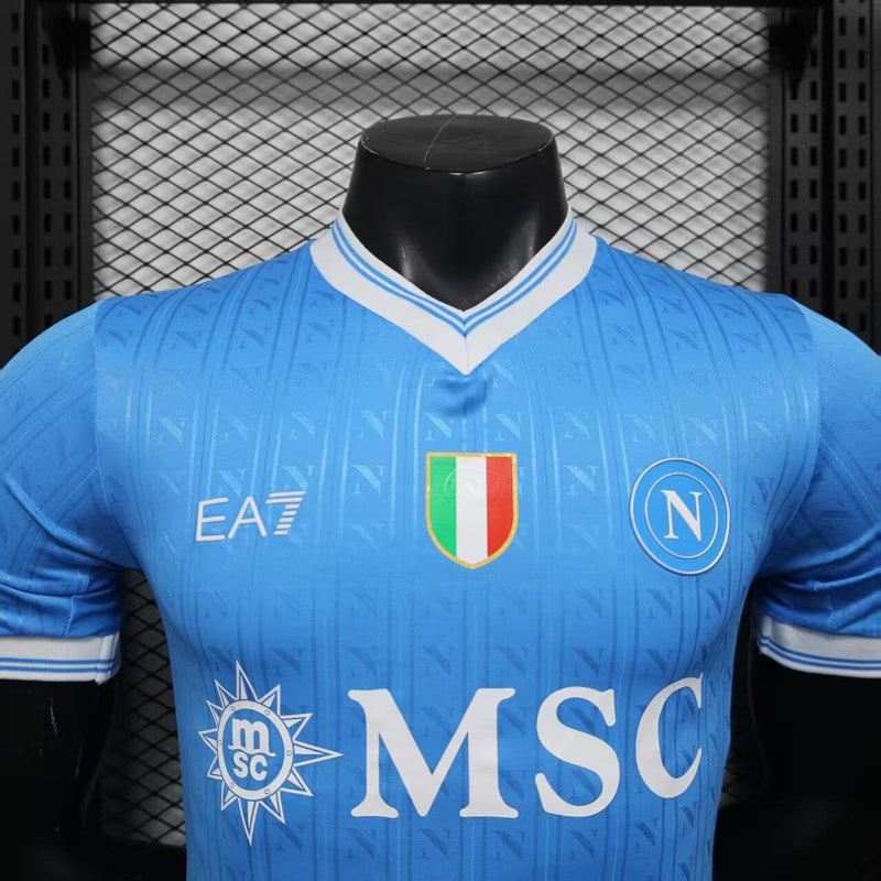 CAMISA VERSÃO JOGADOR DO NAPOLE 25/26 AZUL