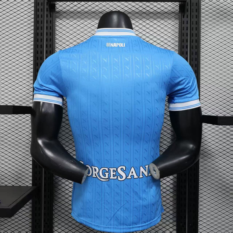 CAMISA VERSÃO JOGADOR DO NAPOLE 25/26 AZUL
