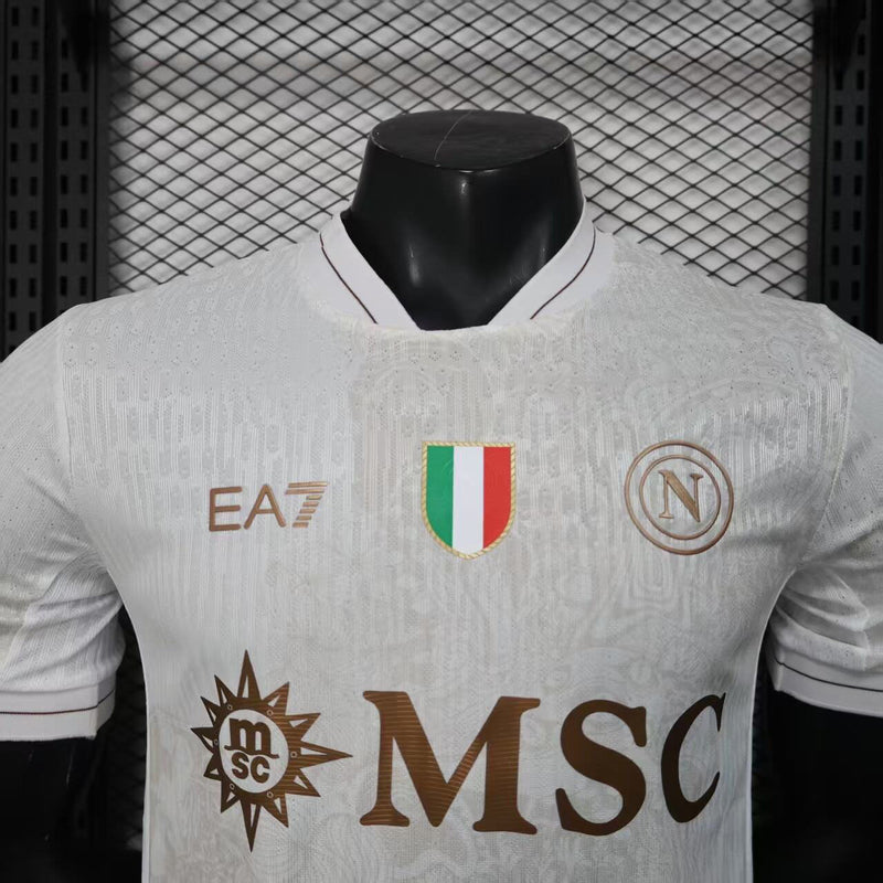 CAMISA VERSÃO JOGADOR DO NAPOLE 25/26 BRANCO