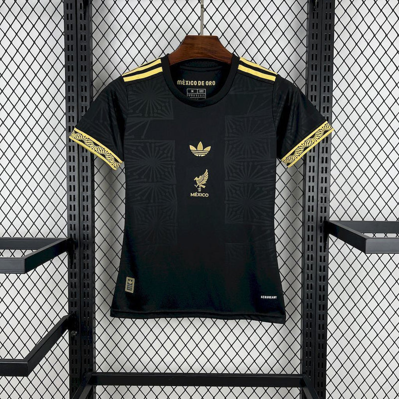 CAMISA FEMININA DO MEXICO 25/26 PRETO