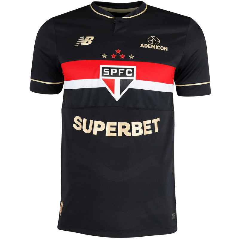 CAMISA DO SÃO PAULO 25/26 PRETO