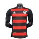 CAMISA VERSÃO JOGADOR DO FLAMENGO 25/26 VERMELHO E PRETO